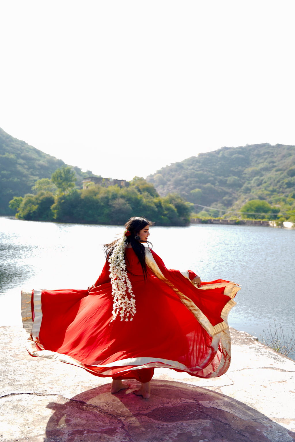 Padmini Double Layered Anarkali