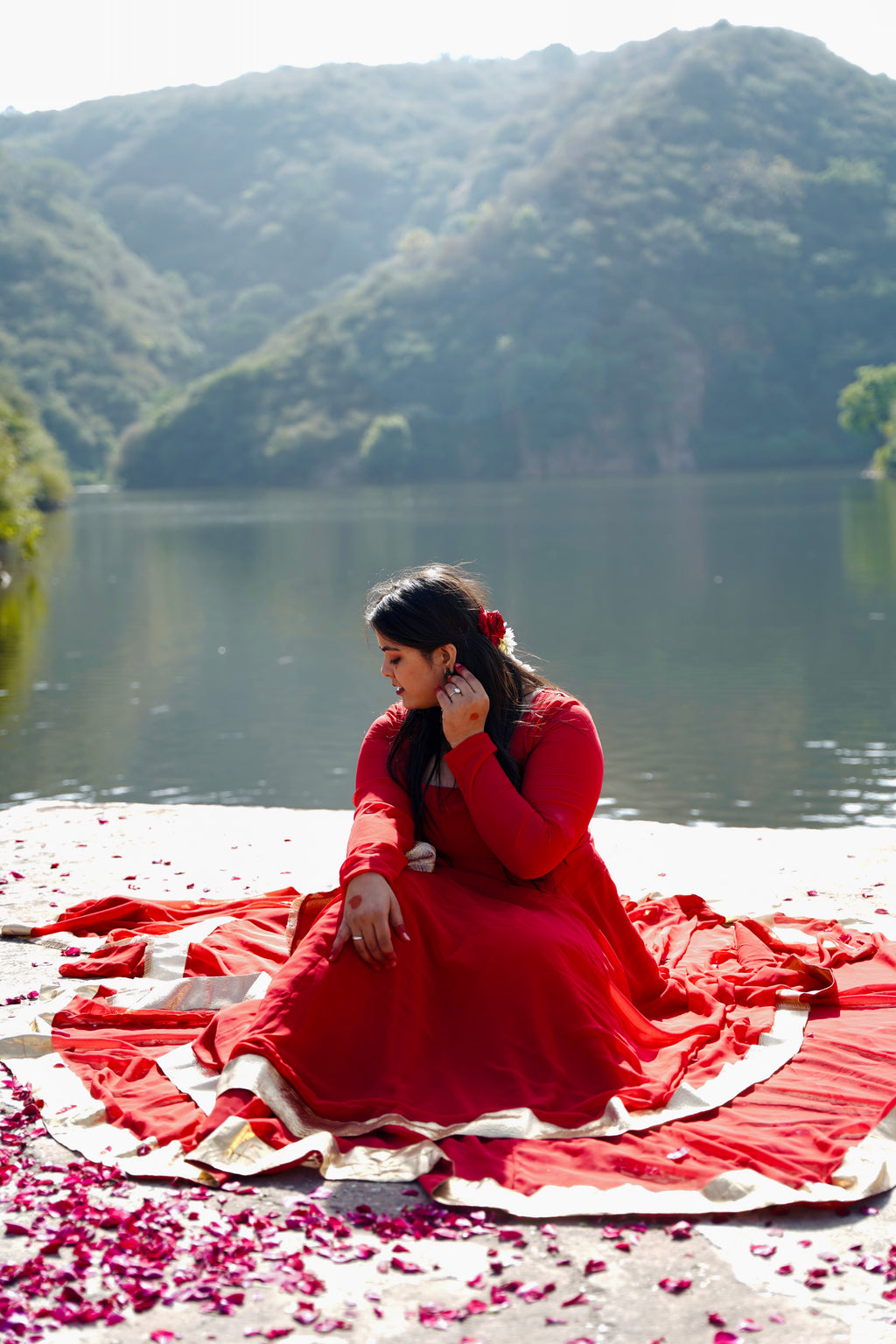 Padmini Double Layered Anarkali