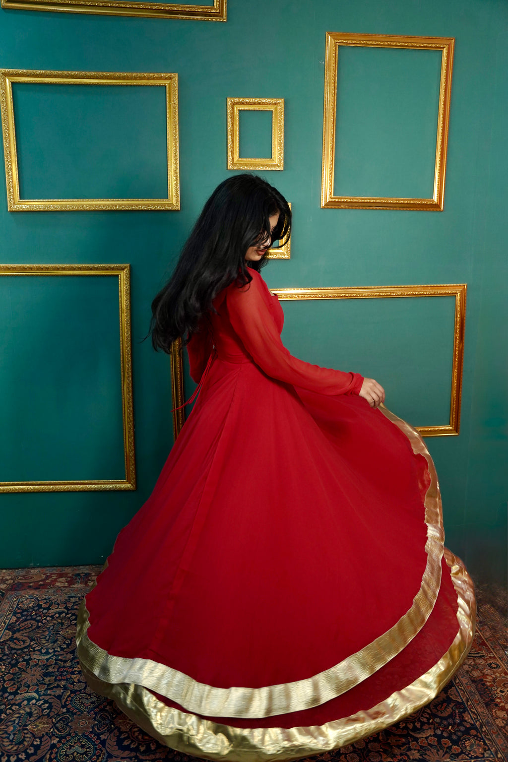 Padmini Double Layered Anarkali