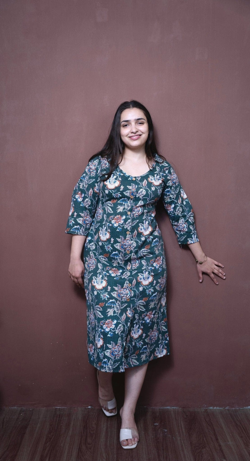 Forest - Green - Dress - Muskan Sharma