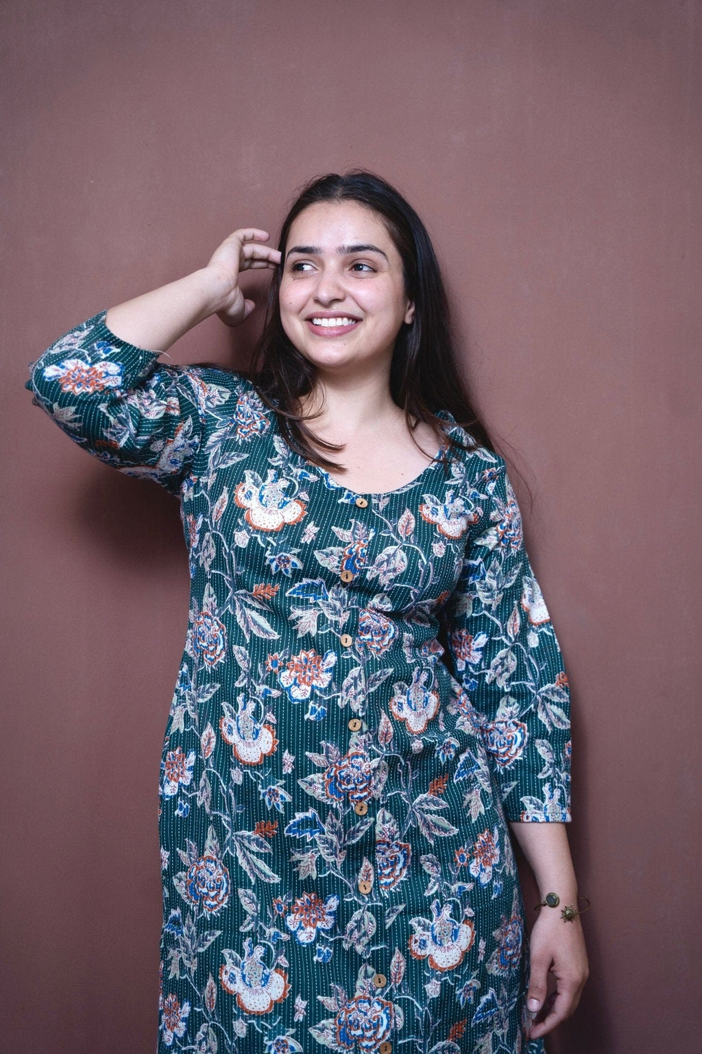 Forest - Green - Dress - Muskan Sharma