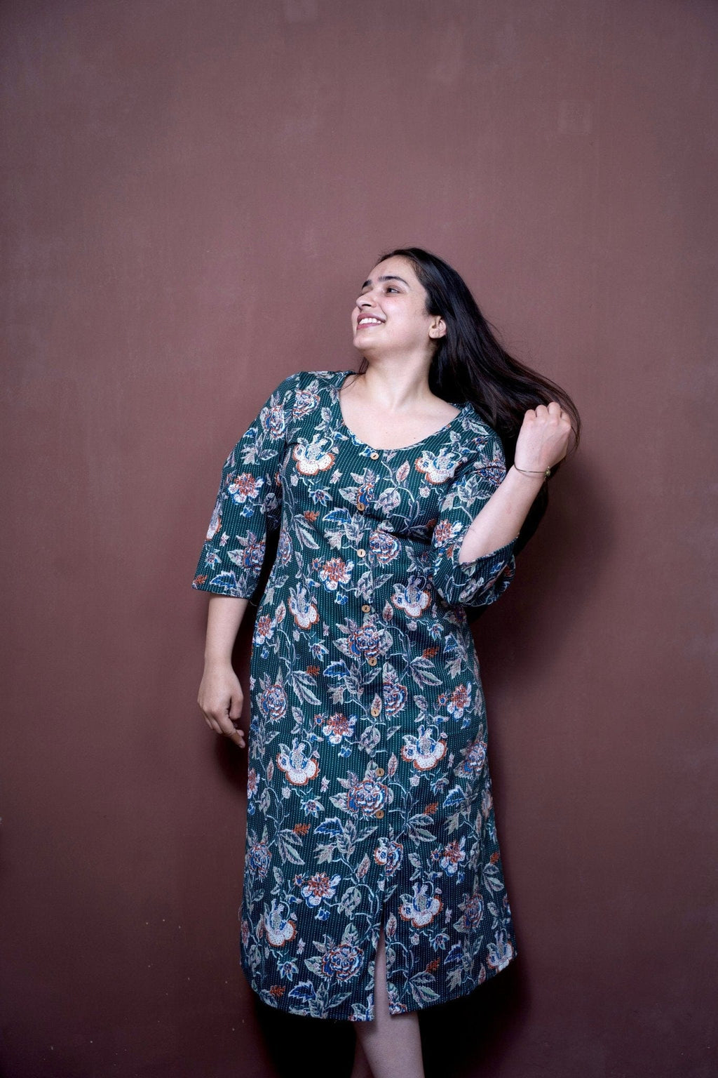 Forest - Green - Dress - Muskan Sharma