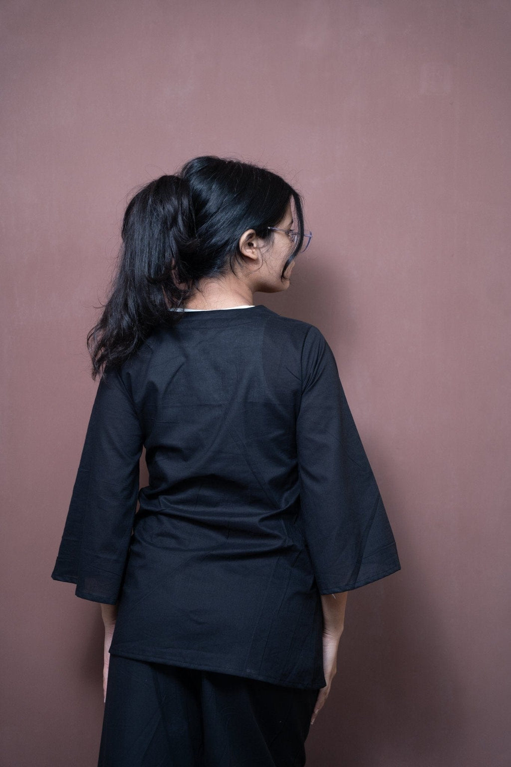 ⁠Mystery Black - Office - Suit - Muskan Sharma