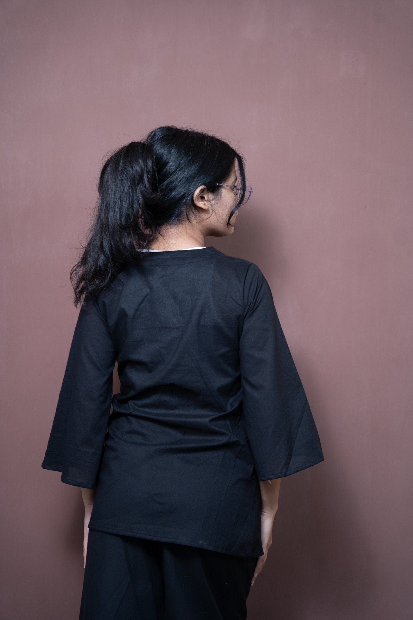 ⁠Mystery Black - Office - Suit - Muskan Sharma