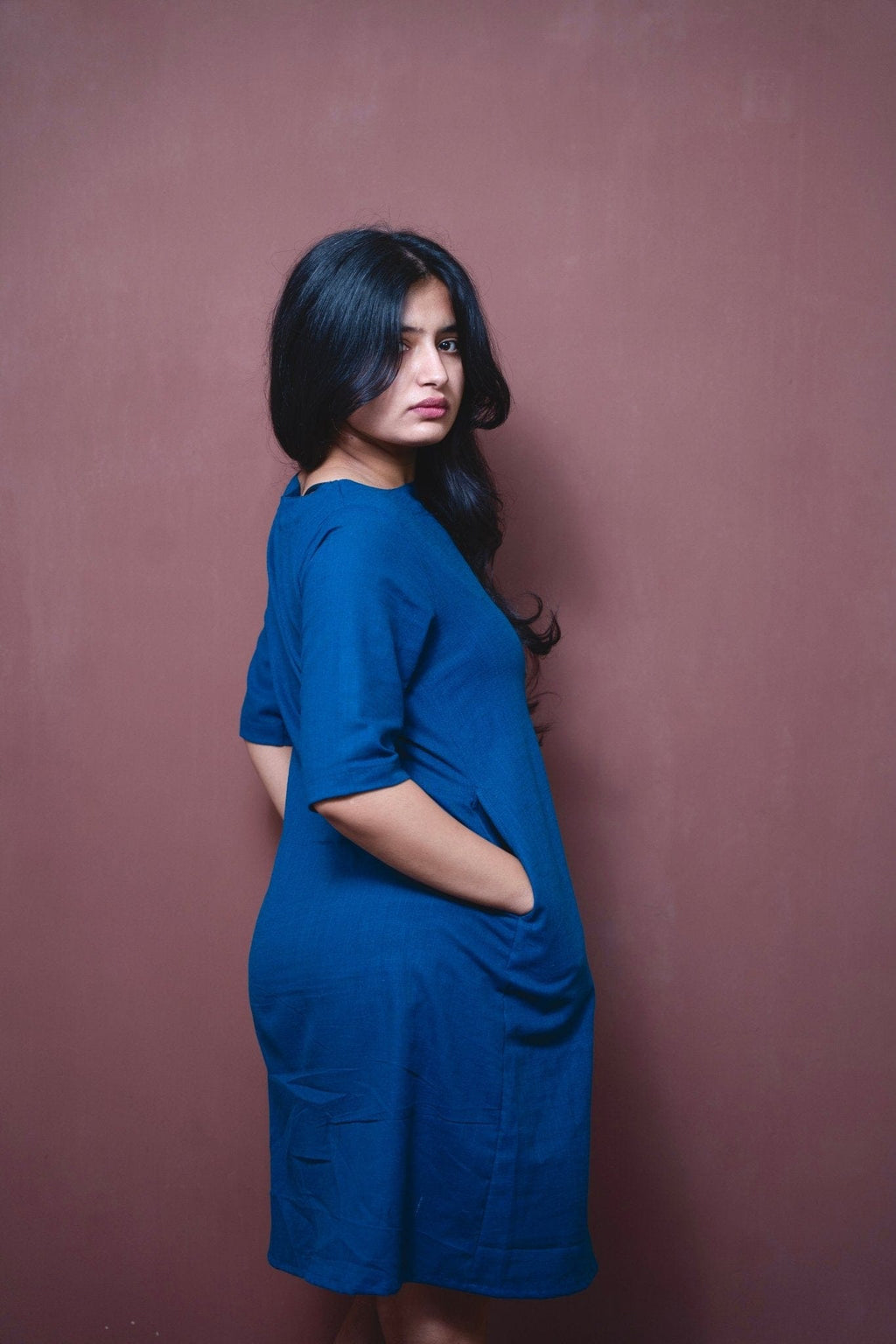 Sapphire Blue Box - Dress - Muskan Sharma